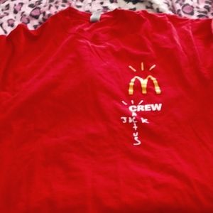 McDonald's Cactus Jack t-shirt